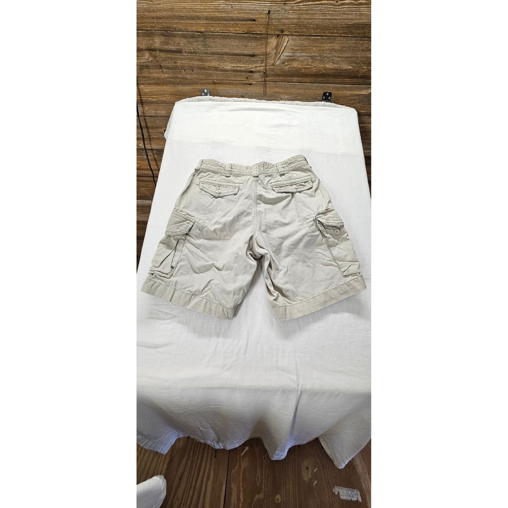 Polo Ralph Lauren Mens Tan Khaki Cargo Shorts 100% Cotton Chino Size 35 Utility - Picture 7 of 7